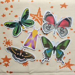 Sticker papier Papillon